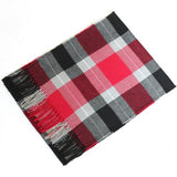 Unisex Winter Plaid Warm Scarf Men Cashmere Shawl and Wraps Pashmina Neckerchief Bufanda Female Tessel Echarpe New aidase-shop