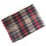 Unisex Winter Plaid Warm Scarf Men Cashmere Shawl and Wraps Pashmina Neckerchief Bufanda Female Tessel Echarpe New aidase-shop