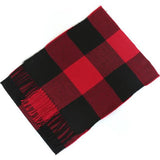 Unisex Winter Plaid Warm Scarf Men Cashmere Shawl and Wraps Pashmina Neckerchief Bufanda Female Tessel Echarpe New aidase-shop