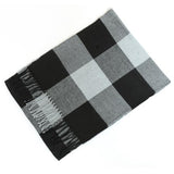 Unisex Winter Plaid Warm Scarf Men Cashmere Shawl and Wraps Pashmina Neckerchief Bufanda Female Tessel Echarpe New aidase-shop