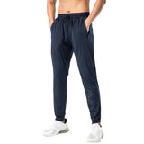 Gym Sweatpants Man Thin Fitness Trousers Slim Fit Quick Dry Running Long Pants Elastic Men Workout Pant aidase-shop