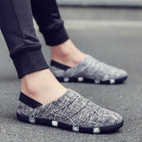 Aidase Summer Ethnic Style men Espadrille Casual Flats Shoes Canvas Driving Loafers Flats Hemp Insole Shoes aidase-shop