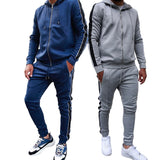 Sport Suit Men Hoodie and Sweatpant Casual Tracksuit Set  Male Running Sportswear Jogging Suits