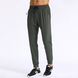 Gym Sweatpants Man Thin Fitness Trousers Slim Fit Quick Dry Running Long Pants Elastic Men Workout Pant aidase-shop