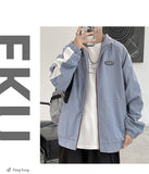 Aidase Korean College style Jackets Men Fashions Windbreaker Hip Hop Coats Male Loose Large Size Harajuku High Street Print coatss 2021 aidase-shop