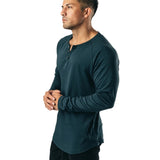 Men Casual Polo Shirts Cotton Without Collar Long Sleeve Tee Tops Man Streetwear Solid Color Shirt aidase-shop