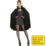 Aidase  Adult Holloween Costumes Vampire Capes Hooded Robes Halloween Cloak Full Length aidase-shop