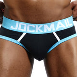 Aidase  Sexy Men Underwear Briefs Jockstrap Pouch Cuecas Cotton Stripe Panties Thongs Underpants Gay Slip Tanga Homme Srting Low waist aidase-shop