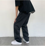 Aidase Hip Hop Oversized 3XL Jeans Mens Clothing Loose Chic Fashion Harajuku Korean Style Streetwear Handsome Leisure New Denim Simple aidase-shop