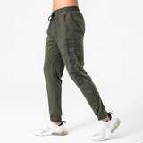 Gym Sweatpants Man Thin Fitness Trousers Slim Fit Quick Dry Running Long Pants Elastic Men Workout Pant aidase-shop