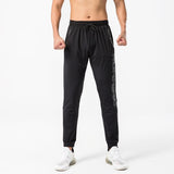 Gym Sweatpants Man Thin Fitness Trousers Slim Fit Quick Dry Running Long Pants Elastic Men Workout Pant aidase-shop