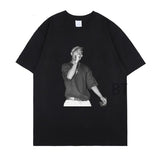 Aidase   2022 New 2pac Rap T Shirts print O-Neck Short Sleeve Regular Mens Top Quality Hip hop tShirt Tupac cotton black oversize t-shirt aidase-shop