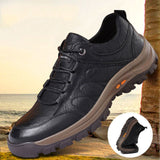 Aidase Winter Shoes for Men 2022 Leather Warm Thick Sole Shoes Safety Wear-Resistant Outdoor Sports Mens Casual Shoes Zapatillas Hombre aidase-shop