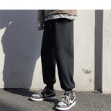 Aidase Men Loose Japanese Streetwear Sweatpants  Mens Harajuku Vintage Y2k Joggers Pants Male Causal Solid Sweat Pants aidase-shop