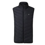 Aidase  Men USB Infrared 11 Heating Areas Vest Jacket Men Winter Electric Heated Vest Waistcoat For Sports Hiking Oversized 5XL aidase-shop