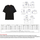 Loose Solid Summer Tops Men Korean V-neck Short-sleeved T-shirt Boy Harajuku Slim New Men's Black Tees aidase-shop