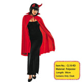 Aidase  Adult Holloween Costumes Vampire Capes Hooded Robes Halloween Cloak Full Length aidase-shop