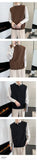 New Men's Sweater Slim Sleeveless Vest Top Autumn Winter Casual Solid Color Waistcoat V Neck Knit Pullover Plus Size M-2XL aidase-shop