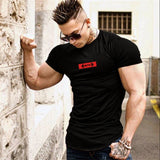 Aidase   2022 Brand Men T shirt bodybuilding fitness mens tops cotton leisure gyms singlets Cotton Short Sleeve tight fashion Tshirt aidase-shop