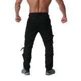 Top Quality Metal Decoration Zippers Cargo Pants Hip Hop Jogger High Street Sweatpants Drop Shipping ABZ183 aidase-shop