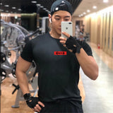 Aidase   2022 Brand Men T shirt bodybuilding fitness mens tops cotton leisure gyms singlets Cotton Short Sleeve tight fashion Tshirt aidase-shop