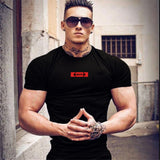 Aidase   2022 Brand Men T shirt bodybuilding fitness mens tops cotton leisure gyms singlets Cotton Short Sleeve tight fashion Tshirt aidase-shop