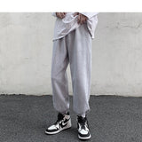 Aidase Men Loose Japanese Streetwear Sweatpants  Mens Harajuku Vintage Y2k Joggers Pants Male Causal Solid Sweat Pants aidase-shop