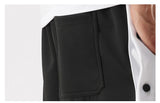 new men hip hop pants side buttons men's elastic waist loose style men joggers trousers aidase-shop