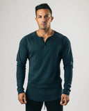 Men Polo Shirt Cotton Solid Color Long Sleeve T-shirt Man Casual Tee Sport Tops aidase-shop