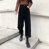 Aidase New  Autumn Corduroy Cargo Pants Elastic Waist Vintage Harajuku Korean Casual Trousers Female 90s Streetwear aidase-shop