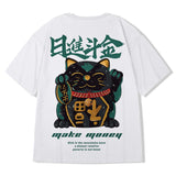 Aidase 2022 New Chinese Style Men T-Shirts Summer Lucky Panda Printed Short Sleeve T shirts Hip Hop Casual Tops Tees Streetwear aidase-shop