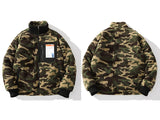Aidase   Hip Hop Camouflage Reversible Jacket Thick Parka Men Streetwear Winter Padded Coats Harajuku Warm Two Side Windbreaker aidase-shop