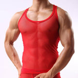 Aidase Men T-shirt Wrestling Mesh Sexy Breathable Singlet Men Shirts For Men Undershirts Gay Body Hombre Roupas Masculinas Solid aidase-shop