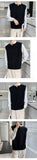 New Men's Sweater Slim Sleeveless Vest Top Autumn Winter Casual Solid Color Waistcoat V Neck Knit Pullover Plus Size M-2XL aidase-shop