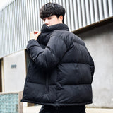 Aidase Men Winter Coat Oversize Parkas Harajuku Korean Style Male Warm Jackets Stand Collar Clothing aidase-shop