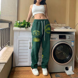 Aidase Hip Hop High Waist Harem Pants Women Harajuku Jogging Loose Casual Trousers Female Hippie Jogger Loose Sweatpants Y2k aidase-shop