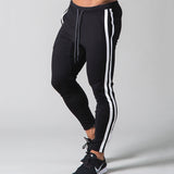 Joggers Men Striped Sweatpants Casual Long Pants Men Fitness Running Workout Track Trousers aidase-shop