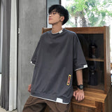 T Shirt Oversize Cotton Men Mens Summer Tshirts Oversized Tee Shirts 5XL Casual T Shirt Tee for Man Streetwear Big Size aidase-shop