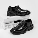 Luxury Business Oxford Leather Shoes Men Breathable Rubber Formal Dress Shoes Male Office Wedding Flats Footwear Mocassin Homme aidase-shop