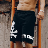 Mens gyms shorts Run jogging sports Fitness bodybuilding Sweatpants male workout training Brand Knee Length cottonshort pant aidase-shop