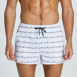 Swimming Surf Shorts Men's Lined Beach Shorts 2-in-1 Swimwear No Need To Wear Underpants aidase-shop