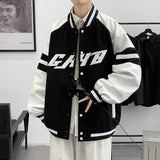 Autumn Men Harajuku Sweatshirt Jacket Letter Splicing Air Pilot Overcoat Baseball Coats Hip Hop Male College Varsity Jacket aidase-shop