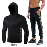 Sport Suits Men Fitness Hoodies+Sweatpants Sportswear Man Casual Jogging Tracksuits Clothing aidase-shop