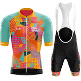 Aidase  Men's Cycling Clothes Wear Better Rainbow Team Cycling Jersey Short Sleeve Cycling Clothing Summer Road Bike Sets aidase-shop