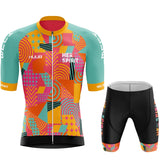 Aidase  Men's Cycling Clothes Wear Better Rainbow Team Cycling Jersey Short Sleeve Cycling Clothing Summer Road Bike Sets aidase-shop