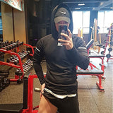 Gym Hoodies for Men Bodybuilding Hoodies Muscles Workout Sweatshirt Fitness Pullover aidase-shop