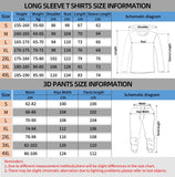 Men's Sets Animal Pattern Lion 3D Printing Long Sleeves T-shirt+Trousers O-Neck Sweatshirt Jogger Sportswear 2 Piece Suit aidase-shop