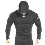 Gym Hoodies for Men Bodybuilding Hoodies Muscles Workout Sweatshirt Fitness Pullover aidase-shop