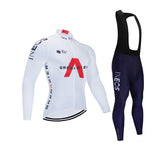 New men's racing long-sleeved cycling jersey suit, breathable mountain bike clothing, multiple styles aidase-shop