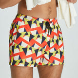 Swimming Surf Shorts Men's Lined Beach Shorts 2-in-1 Swimwear No Need To Wear Underpants aidase-shop